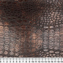 mostra Piele ecologică Croco cu textură embosată