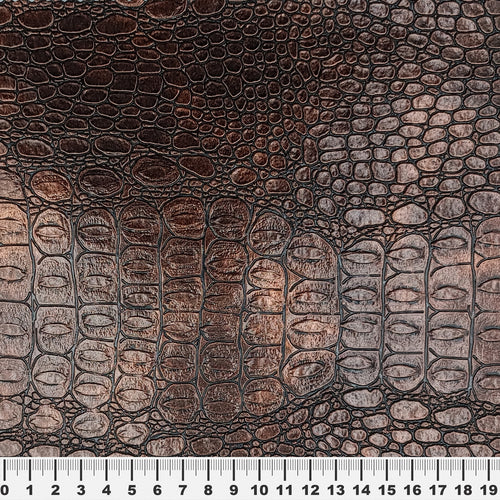 Piele ecologică Croco cu textură embosată