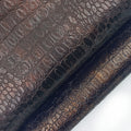 mostra Piele ecologică Croco cu textură embosată